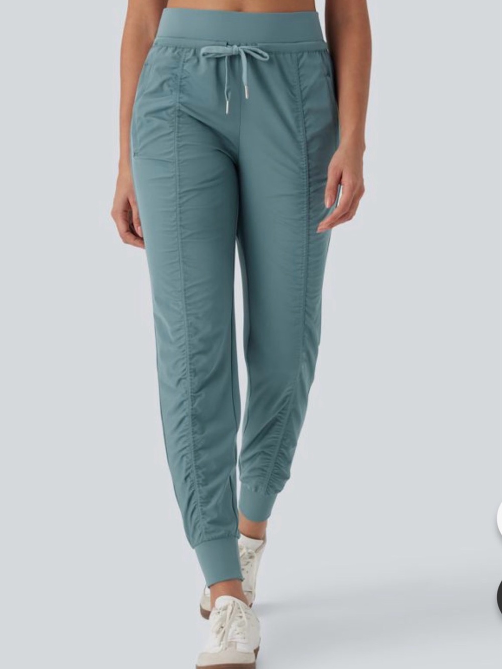 Light Teal blue Active Jogger Pants - Women's